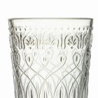 12 vasos de bebida de vidrio transparente decorados para bebidas - Maroccobic viadurini
