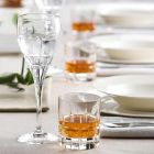 12 vasos de whisky Basso de vaso doble antiguo de cristal - Fiucco viadurini
