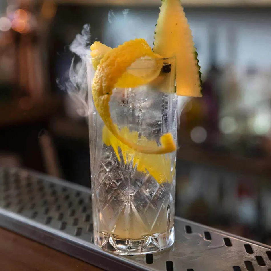 12 Vasos Tumbler Alto Highball para Cóctel en Eco Crystal - Cantabile viadurini