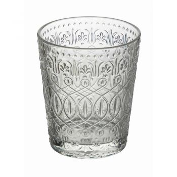 12 Vasos para Agua en Vidrio Transparente Decorado - Maroccobic