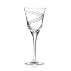 12 Copas para Vino Blanco en Cristal Ecológico Decorado y Satinado - Ciclón viadurini
