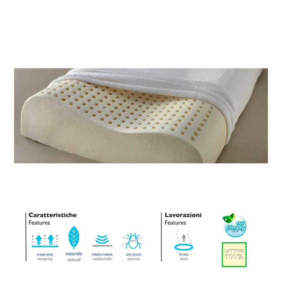 Almohada cervical 100% Bio viadurini