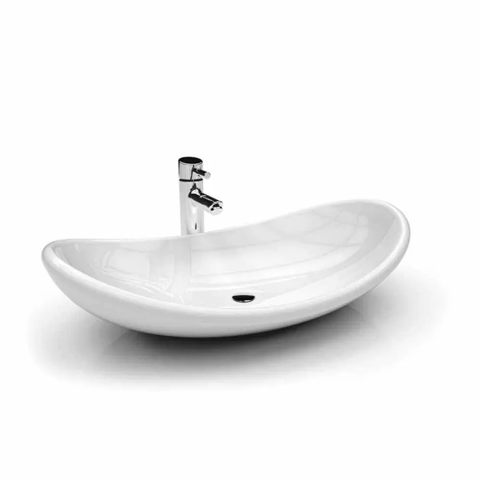 Diseño de lavabo de baño Aysun Made in Italy viadurini