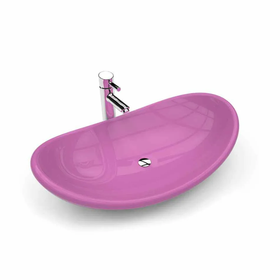 Diseño de lavabo de baño Aysun Made in Italy viadurini