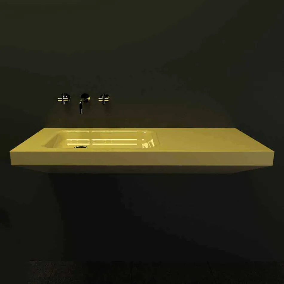 Fregadero del baño ensillado Hecho en Italia viadurini