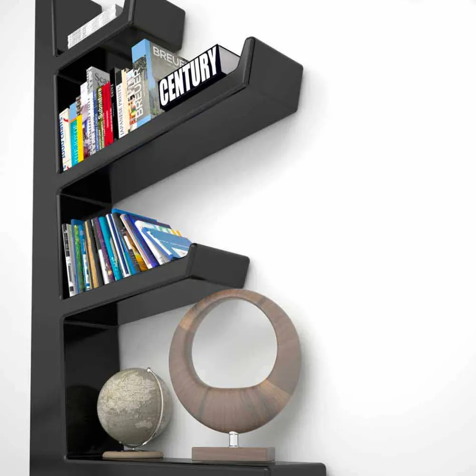 Estantería de diseño Austen Made in Italy viadurini