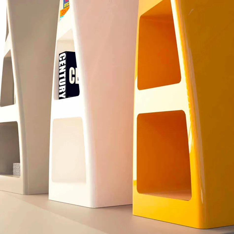 Librería de diseño moderno Collins Made in Italy Made in Italy viadurini