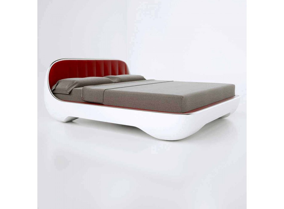 Lujo moderno diseño cama doble Avantgarde Made in Italy viadurini