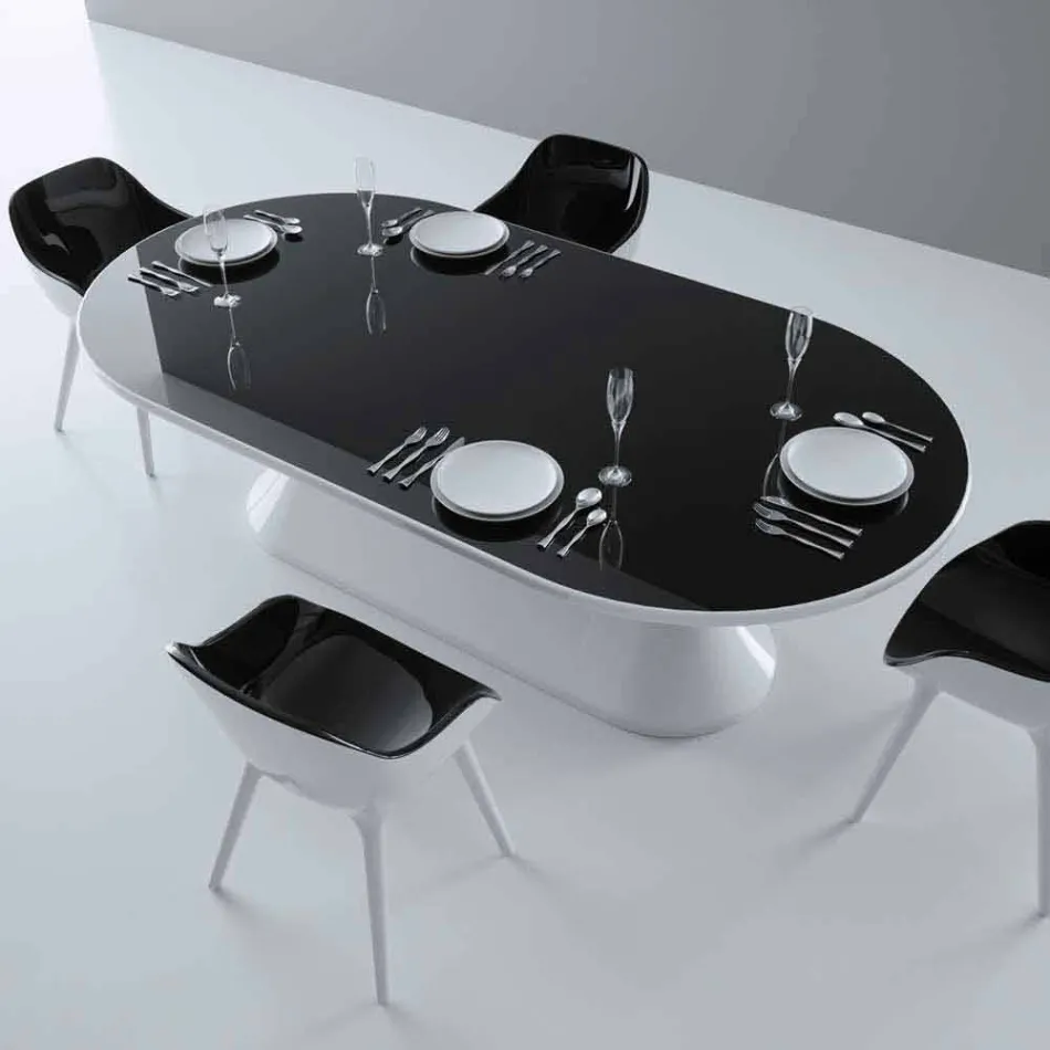 Cómoda mesa de diseño moderno hecha en Italia viadurini