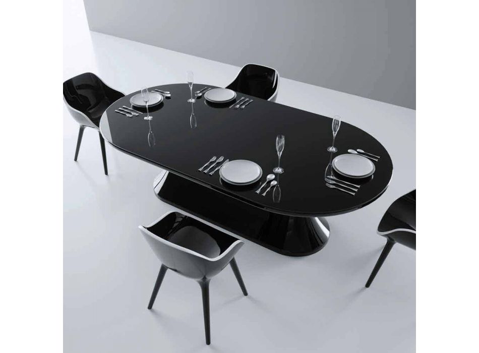 Cómoda mesa de diseño moderno hecha en Italia viadurini