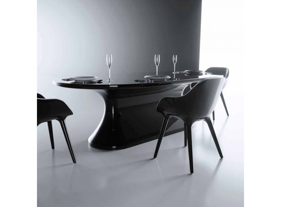 Cómoda mesa de diseño moderno hecha en Italia viadurini
