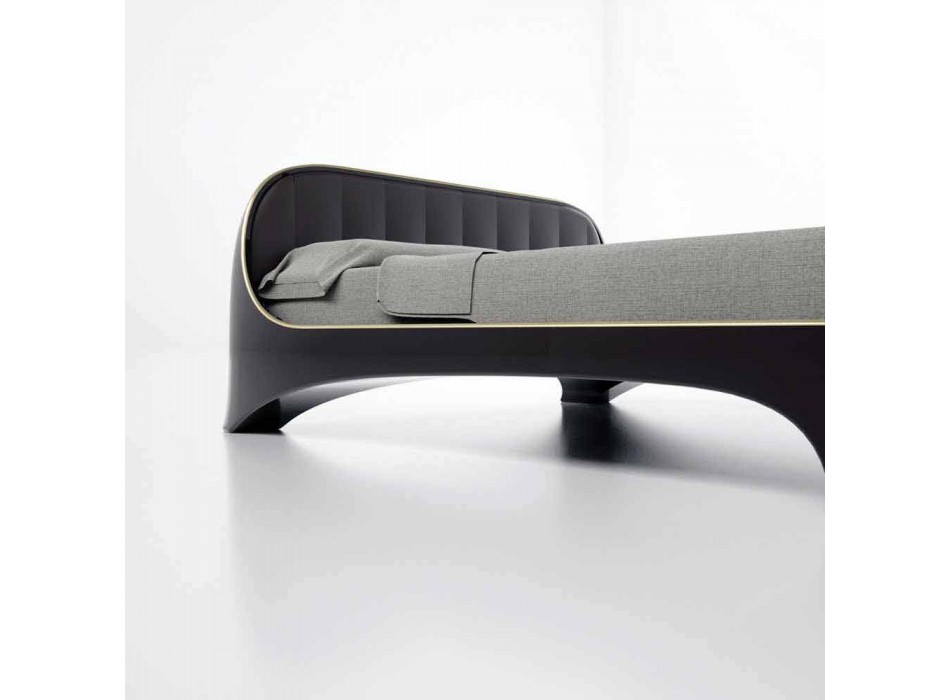 Lujo diseño moderno cama doble elegancia hecha en Italia viadurini