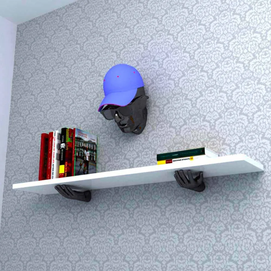 Diseño de estante Vladimir Made in Italy viadurini