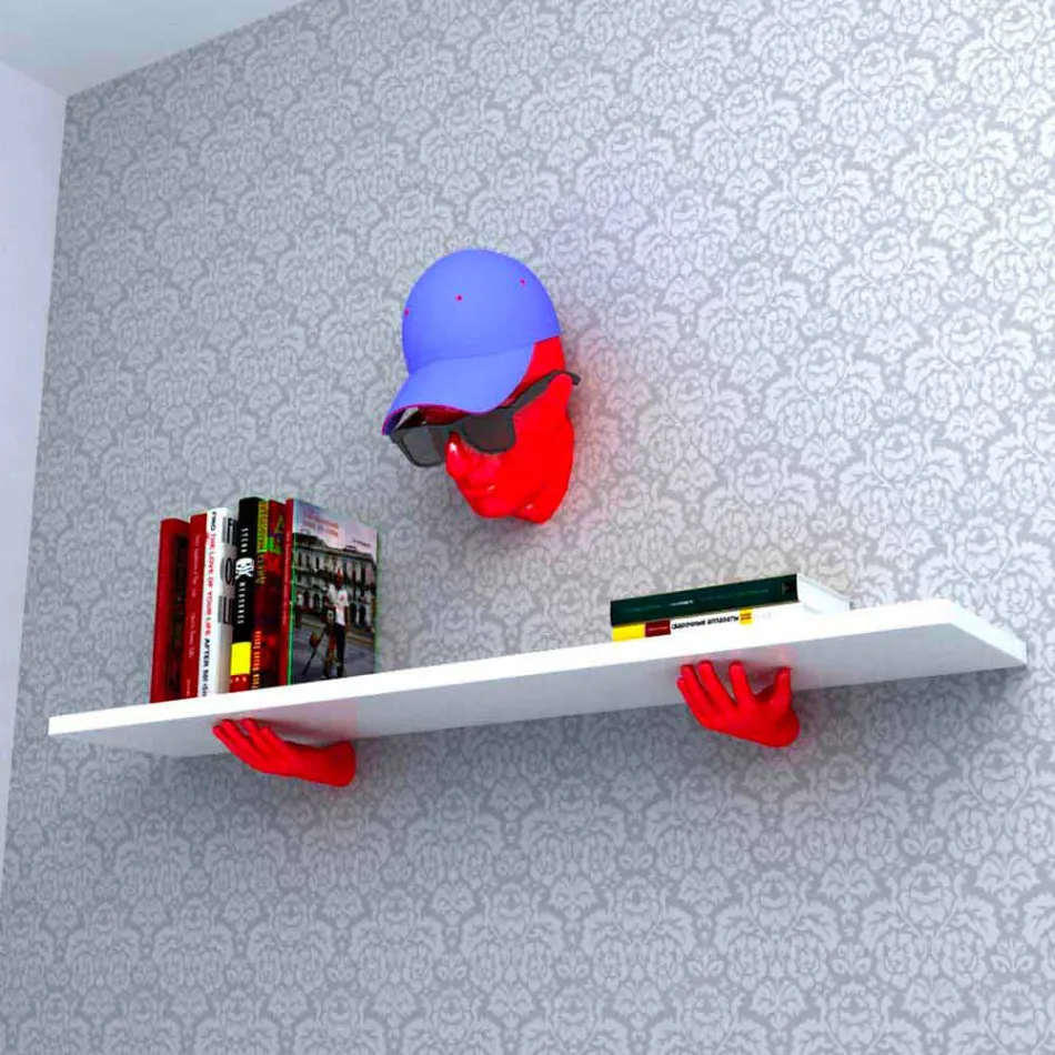 Diseño de estante Vladimir Made in Italy viadurini