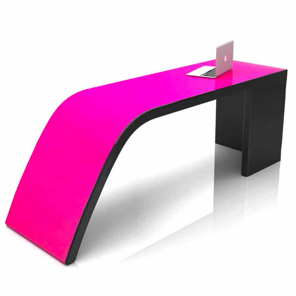 Escritorio de oficina moderno Anthony hecho en Italia viadurini