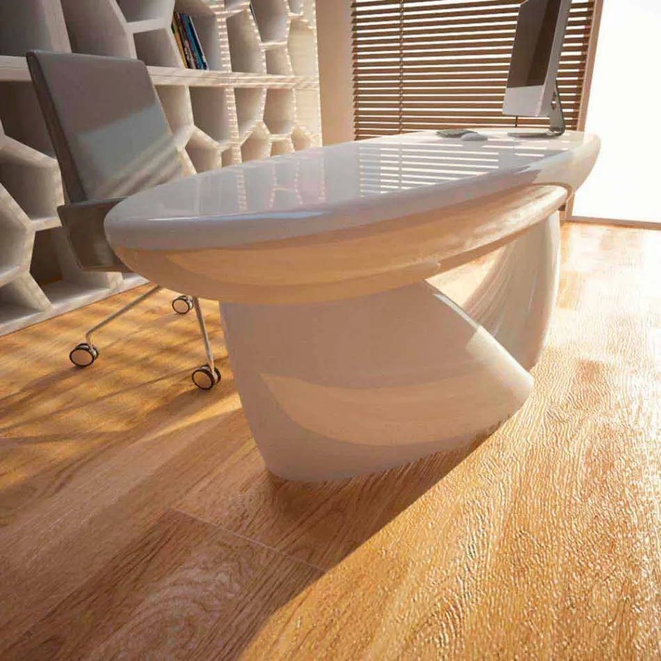 Sofstone Design Escritorio de oficina hecho en Italia viadurini