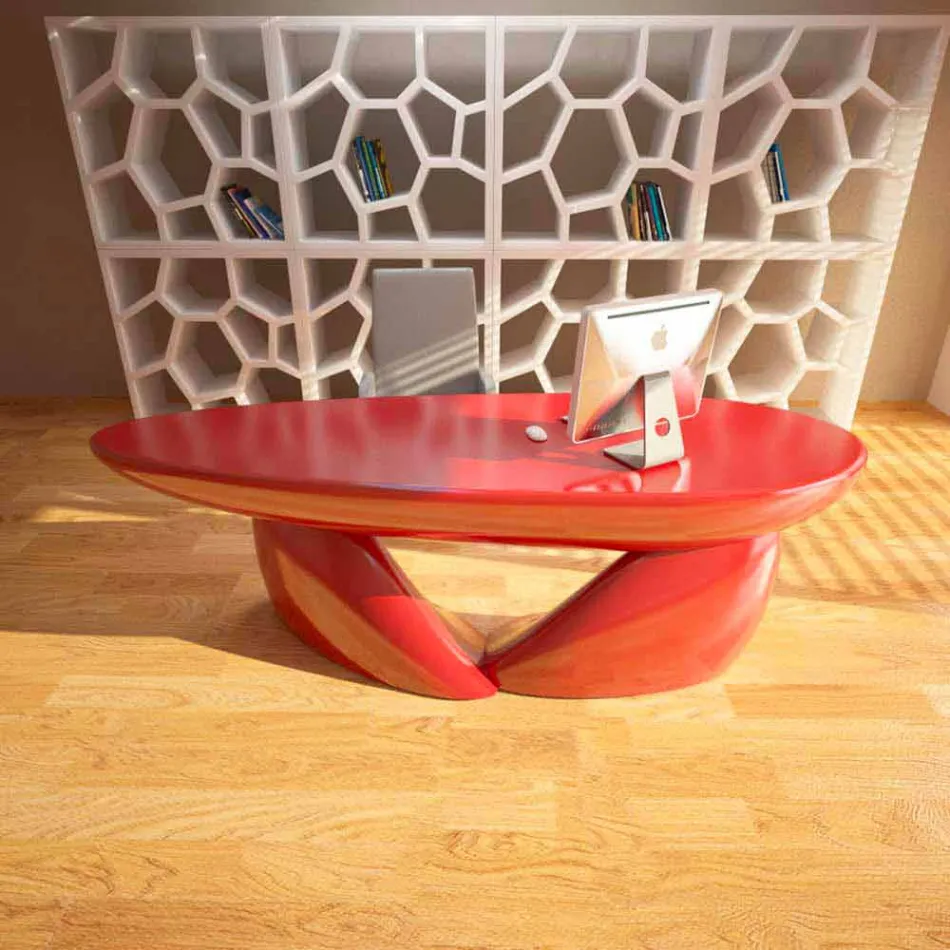 Sofstone Design Escritorio de oficina hecho en Italia viadurini