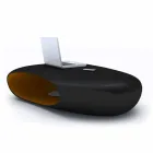 Bullet moderna mesa de café hecha en Italia viadurini