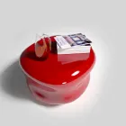 Mesa de centro de diseño moderno Mou hecho en Italia viadurini