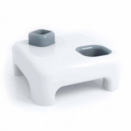 Mesa de centro de diseño de sala de estar Prometeo hecha en Italia viadurini