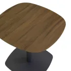 2 Sillones con Mesa de Aluminio con Transferencia Térmica Efecto Madera - Camper viadurini