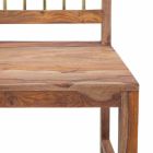 2 sillas de cocina de madera de diseño moderno - Sandy viadurini