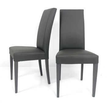 2 sillas Valentine de diseño moderno
