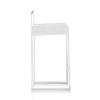 2 Taburetes de Salón con Asiento de Piel Sintética - Afnio viadurini