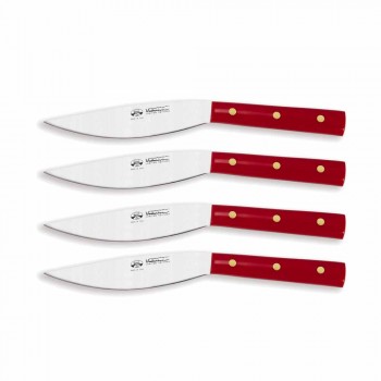 4 cuchillos de mesa Berti Valdichiana en exclusiva para Viadurini - Alanno