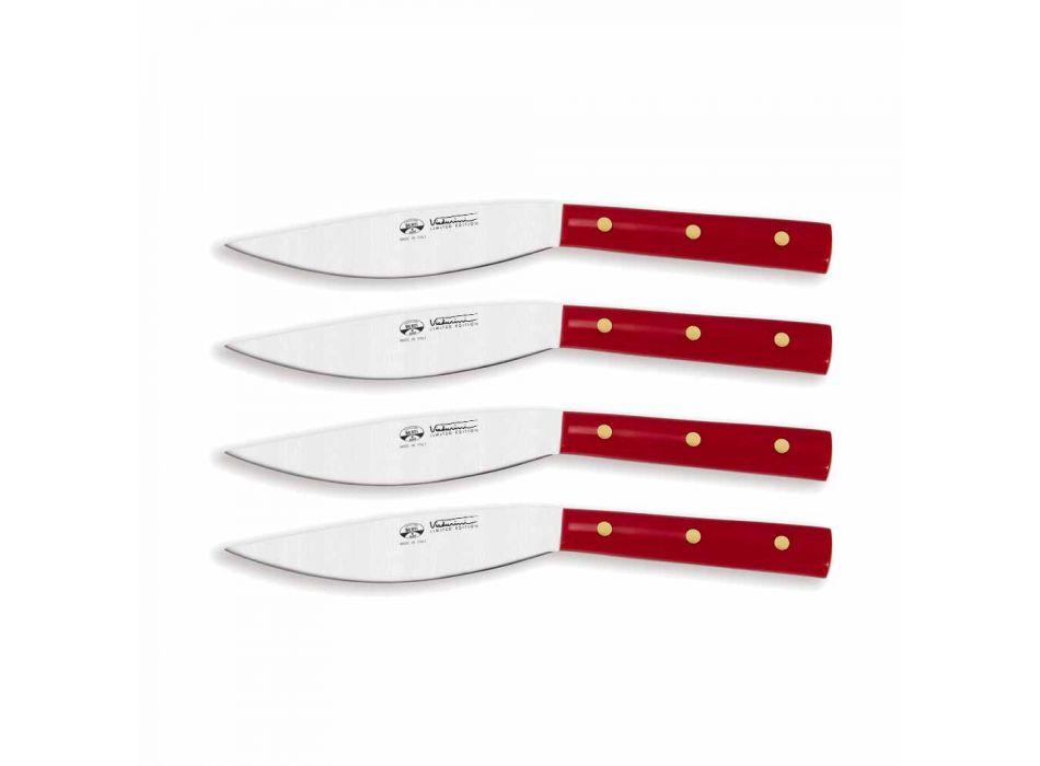 4 cuchillos de mesa Berti Valdichiana en exclusiva para Viadurini - Alanno viadurini