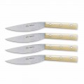 4 cuchillos de mesa de calidad, Berti exclusivo para Viadurini - Albiolo