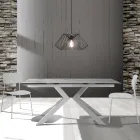 4 Sillas de Comedor en Acero y Polipropileno - Aquila viadurini