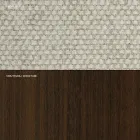 4 sillas de comedor en madera maciza de fresno y tela Made in Italy - Sulu viadurini