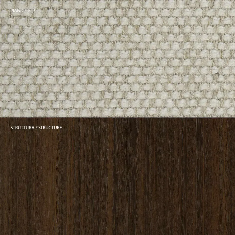 4 sillas de comedor en madera maciza de fresno y tela Made in Italy - Sulu viadurini