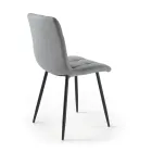 4 sillas de salón con asientos de tela en diferentes colores - Actual viadurini