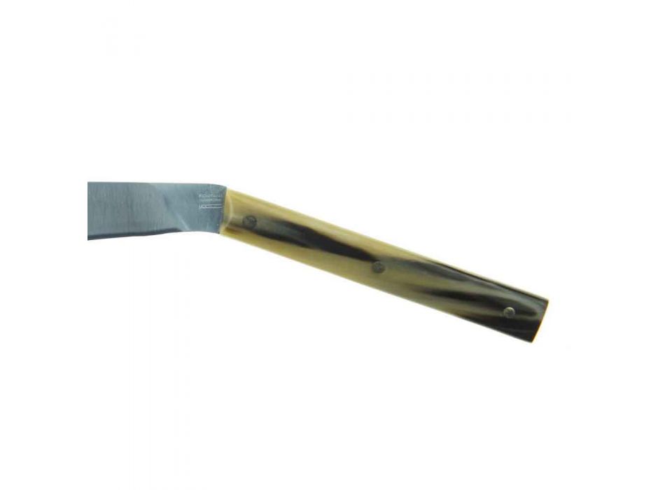 6 cuchillos ergonómicos para carne con hoja de acero Made in Italy - Shark