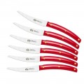 6 cuchillos de mesa Made in Italy, Berti en exclusiva para Viadurini - Alserio