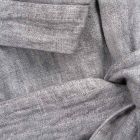 Albornoz de lujo de lino pesado con capucha Made in Italy - Palace viadurini