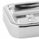 Accesorios de baño independientes en acero inoxidable con acabado cromado - Brillante viadurini