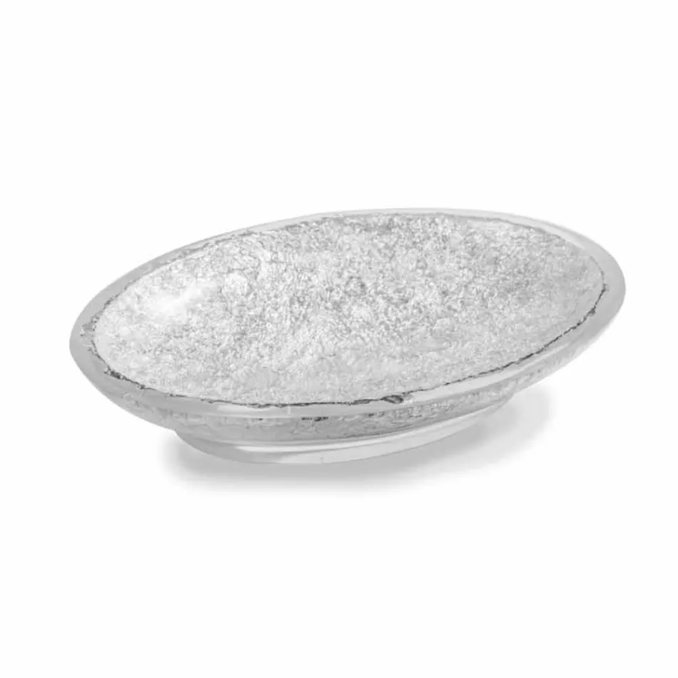 Accesorios de Baño en Resina Recubierta en Pan de Plata - Argentina viadurini