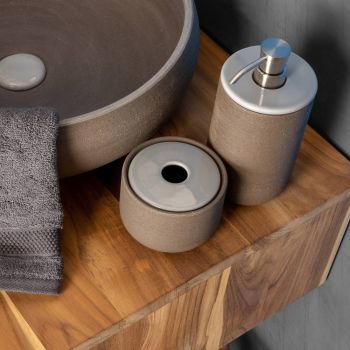 Accesorios de baño Made in Grey Clay Made in Italy - Antonella