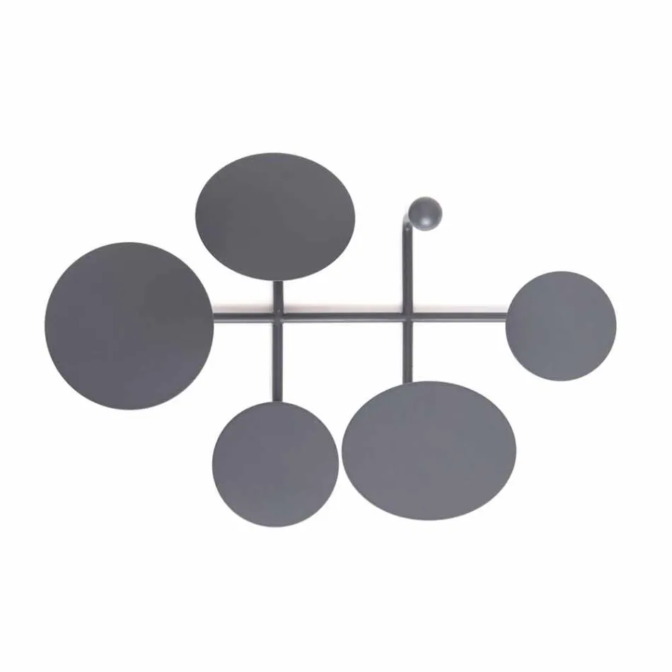 Puesto de dulces de diseño en acero pintado Made in Italy - Pennellope viadurini