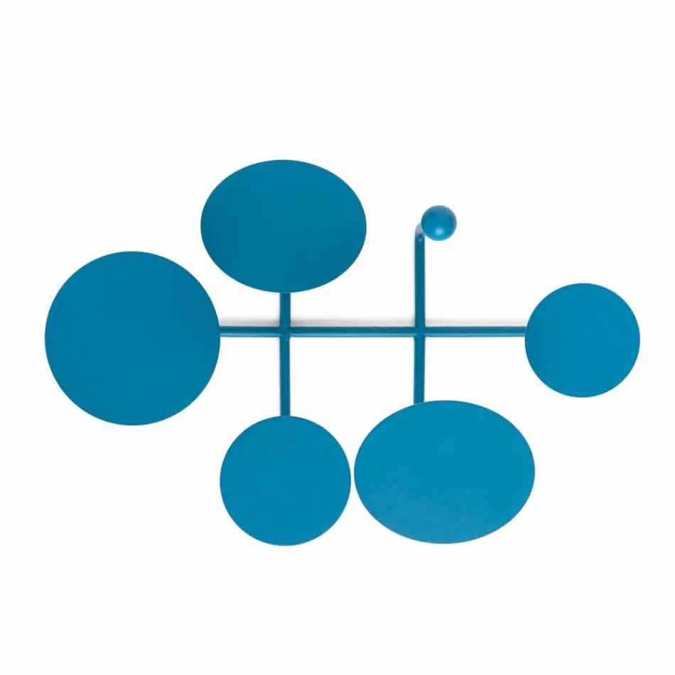 Puesto de dulces de diseño en acero pintado Made in Italy - Pennellope viadurini