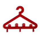 Perchero de pared Percha de plexiglás reciclable 2 piezas - Tirreno viadurini