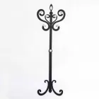 Percha de pared de diseño moderno en hierro coloreado Made in Italy - Torres viadurini