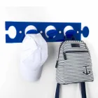 Perchero de pared de diseño en plexiglás de tres colores 2 piezas - Fratack viadurini