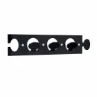 Perchero de pared de diseño en plexiglás de tres colores 2 piezas - Fratack viadurini