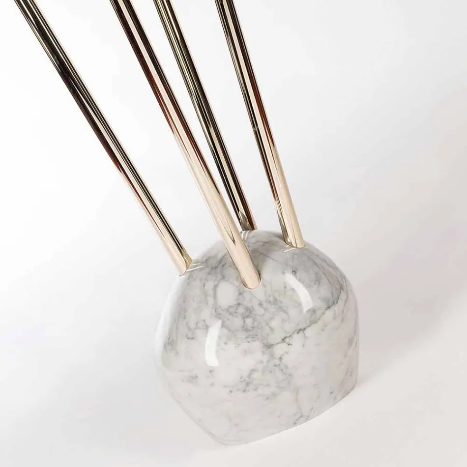 Colgando del mármol de diseño con base en tierra Zak viadurini