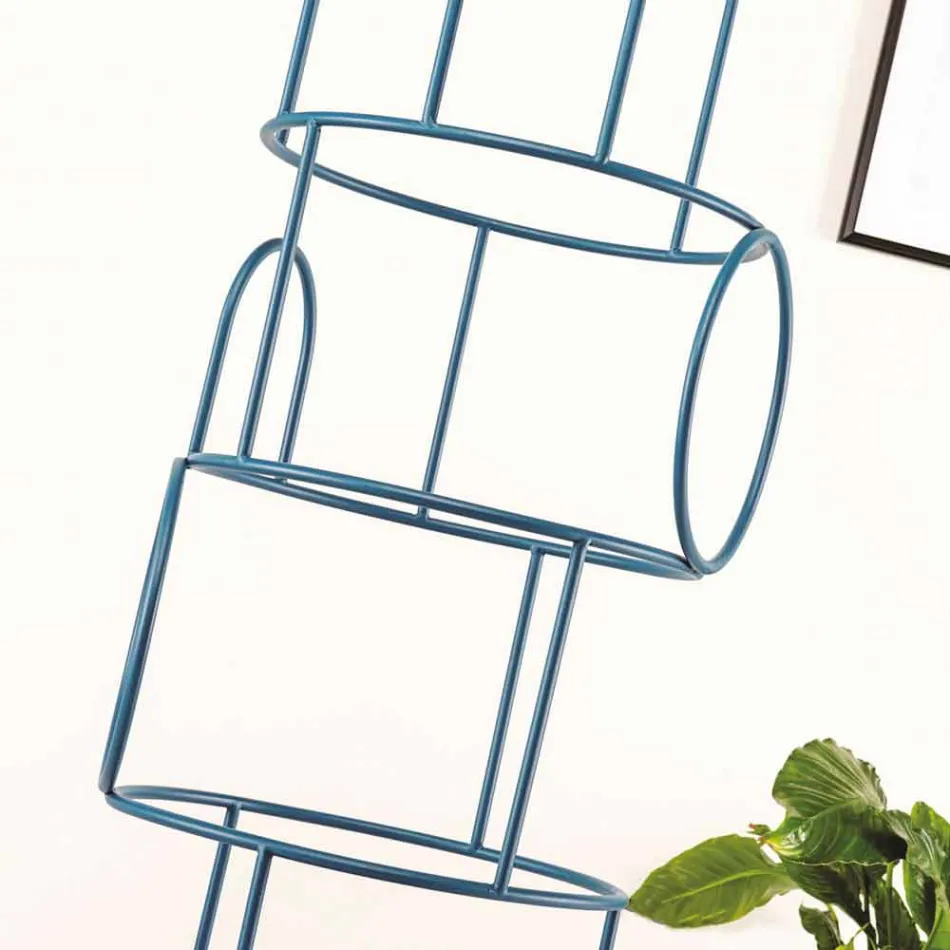 Perchero de pie de diseño en acero coloreado Made in Italy - Vituzzo viadurini