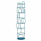 Perchero de pie de diseño en acero coloreado Made in Italy - Vituzzo viadurini